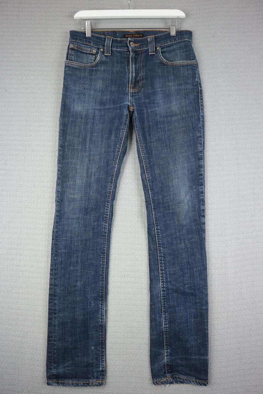 Nudie Jeans Thin Finn Dry Comfort 32x34 Denim Slim Fit Jeans